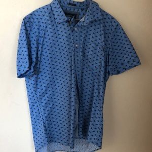 Motorcycle button t-shirt